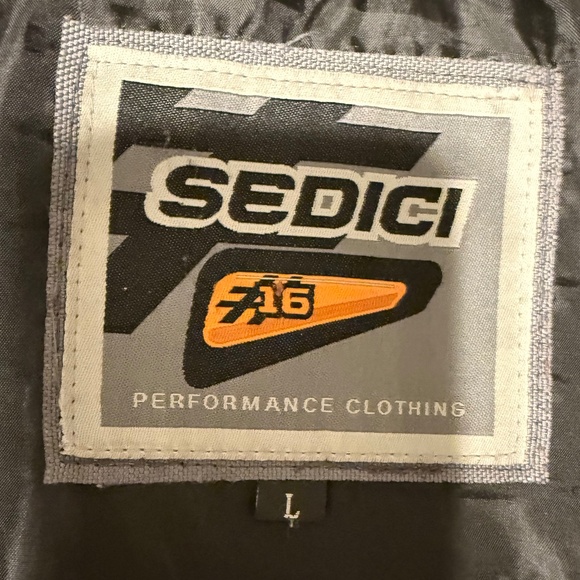 SEDICI A16 Mens Performance Armored Mens Motorcycle Jacket Sz L, NEW - Picture 11 of 15